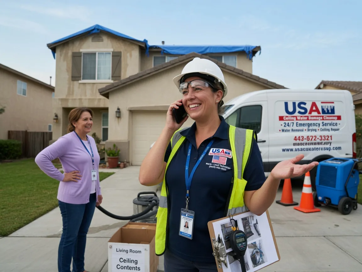 Ceiling Water Damage Restoration Kalona, IA FAQs