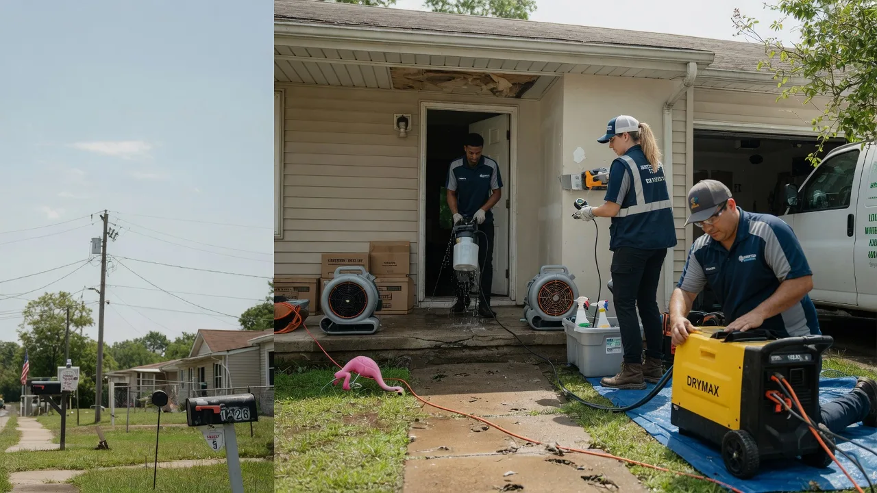 Storm Damage Water Removal in Kalona, IA near me